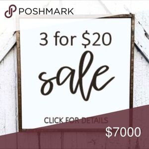 🐾3 for $20 CLOSET CLEANOUT🐾🐾